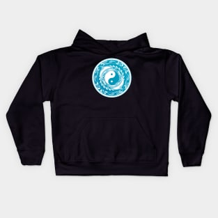 Yin Yang Dolphins Kids Hoodie